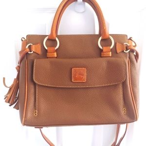 Dooney and bourke leather handbag